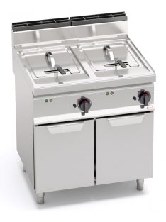   Elektromos szabadonálló olajsütő, 10+10 literes  - Berto's