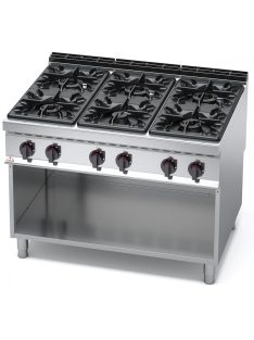 6 égős szabadonálló gáztűzhely - Berto
