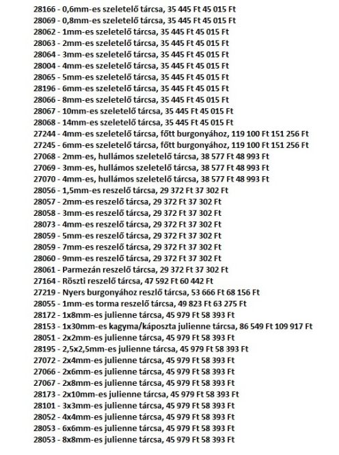 CL50 ipari zöldségszeletelő gép – Robot Coupe