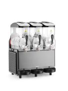 Jégkása gép 3x12 l, Arktic,Hendi 36L, Fekete