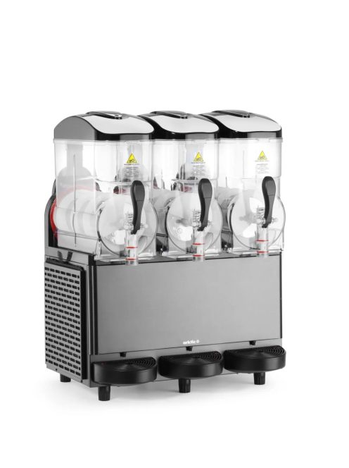 Jégkása gép 3x12 l, Arktic,Hendi 36L, Fekete