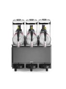 Jégkása gép 3x12 l, Arktic,Hendi 36L, Fekete