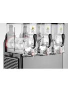 Jégkása gép 3x12 l, Arktic,Hendi 36L, Fekete