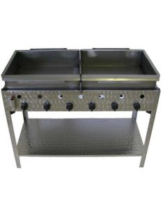 Lángossütő, álló - 6 égős