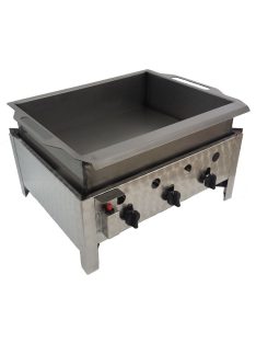 Lángossütő, asztali - 3 égős