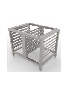   Rozsdamentes gép tartó állvány gn sínezéssel 700 széria