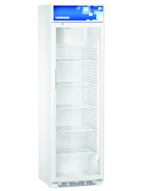 Üvegajtós hűtővitrin, Liebherr - 403 liter
