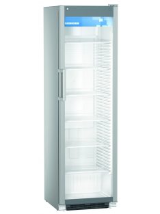 Üvegajtós hűtővitrin, Liebherr - 441 liter