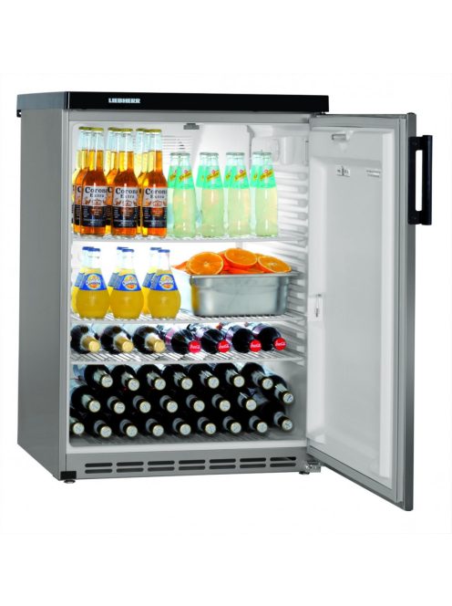 Ipari rozsdamentes hűtőszekrény, Liebherr - 171 liter