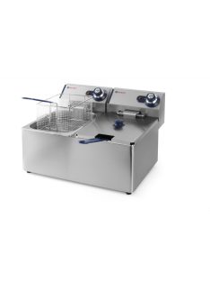 Elektromos, ipari olajsütő - 8+8 literes