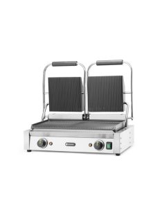 Dupla kontakt grill, alul-felül bordázott