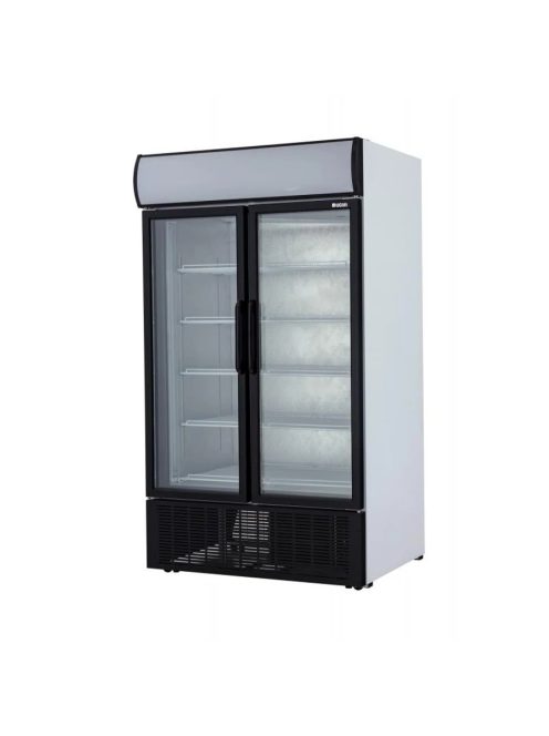 KH-VC1100 GDCA KHORIS Nyíló üvegajtós, felépítményes hűtővitrin 1000 literes