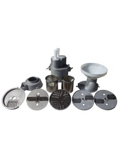 Passzírozó, szeletelő és kockázó segédgép