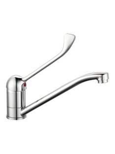   Asztali keverő csaptelep orvosi karral és hosszú kifolyóval