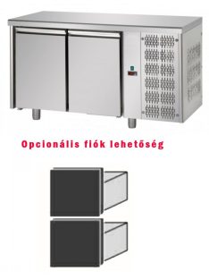 Hűtött cukrász munkaasztal - 1600x800x850 mm