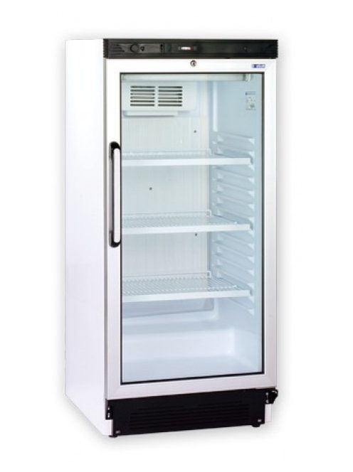 Üvegajtós hűtővitrin - 190 liter